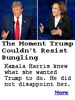 It can be said that Ms. Harris was well prepared in leading him astray. After blaming Mr. Trump for helping to tank a congressional border bill, Ms. Harris unboxed an attack line that seemed handcrafted by a team of Trumpologists to enrage him, distracting him with his own vanity.